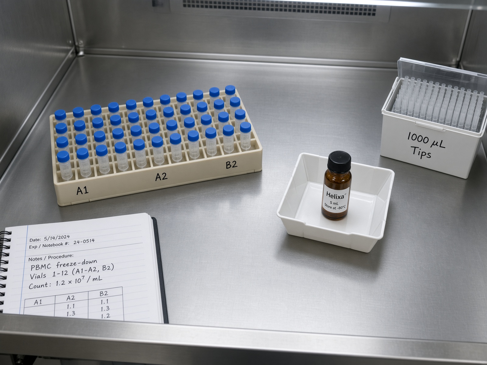 Cell culture bench