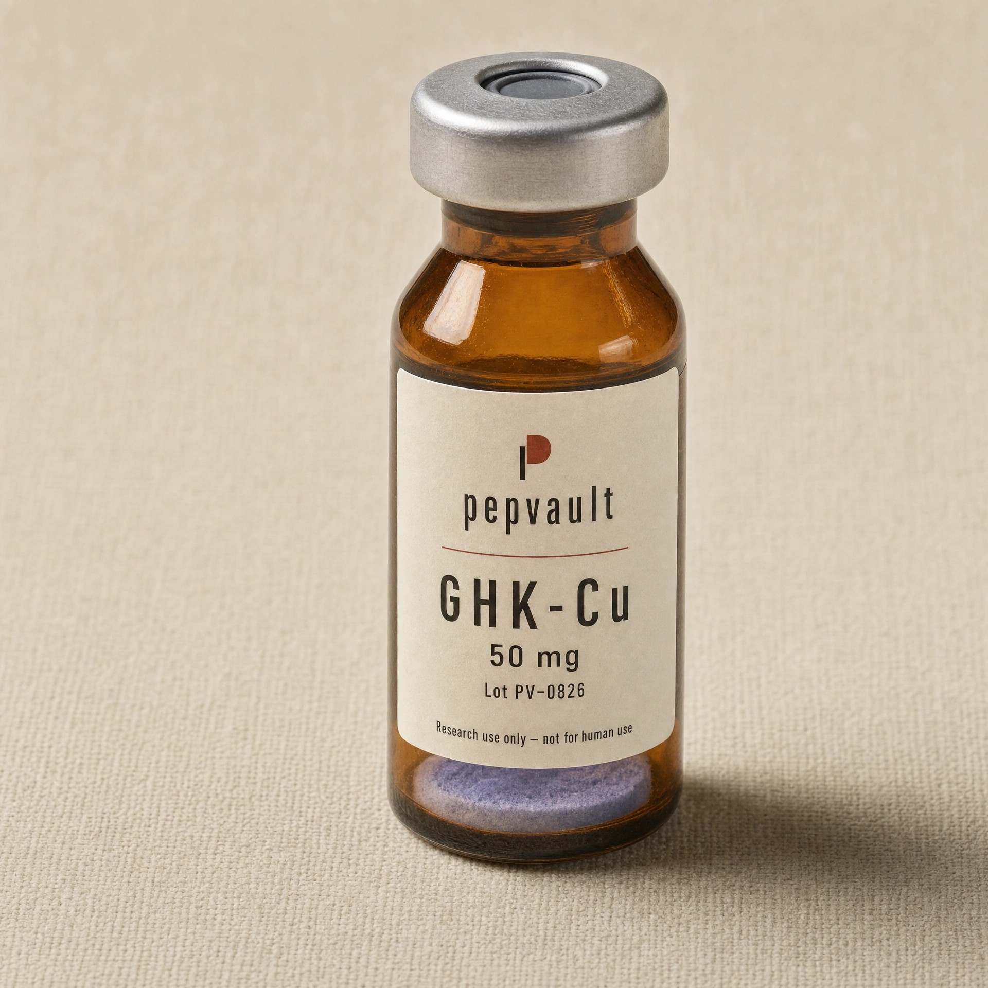GHK-Cu vial still