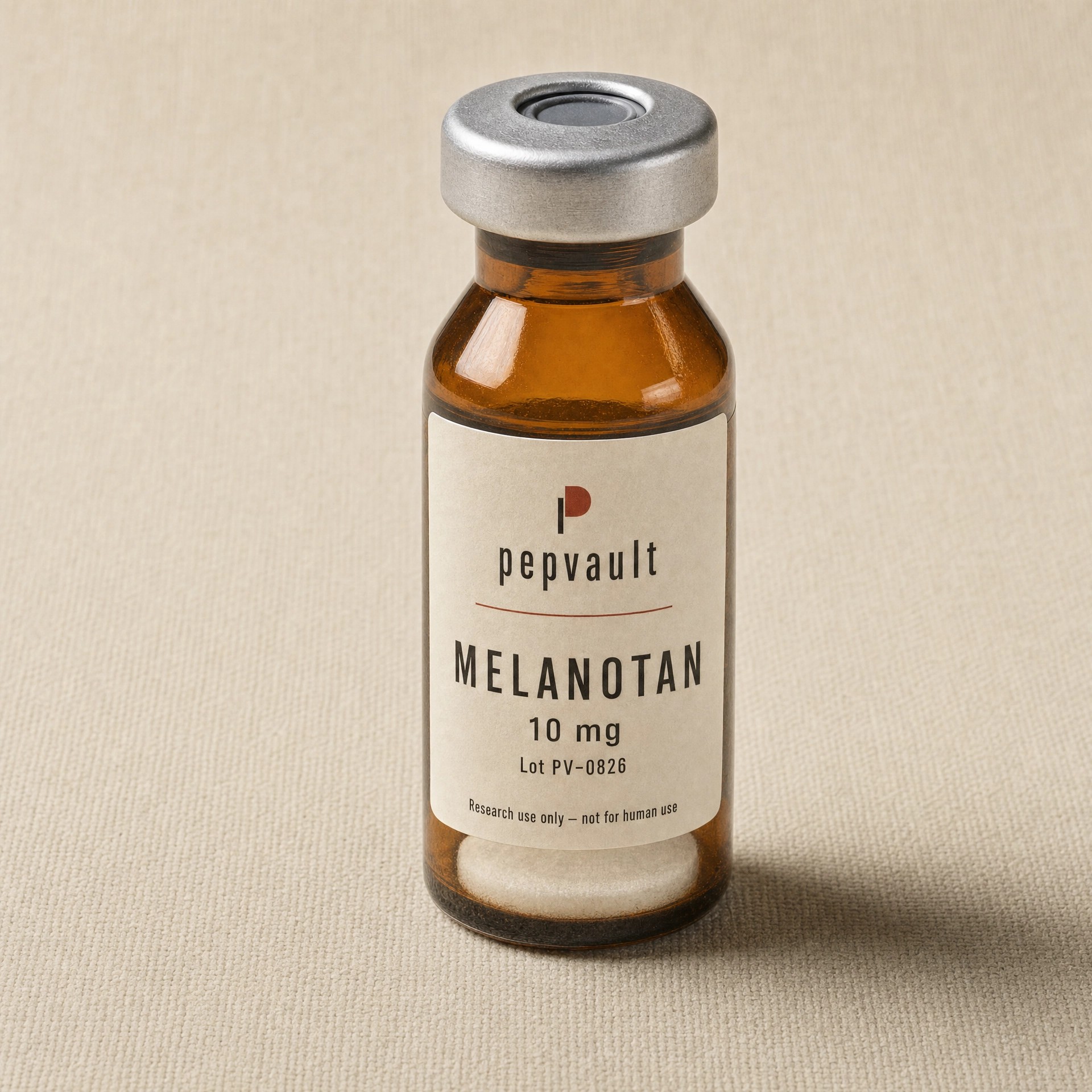Melanotan vial still